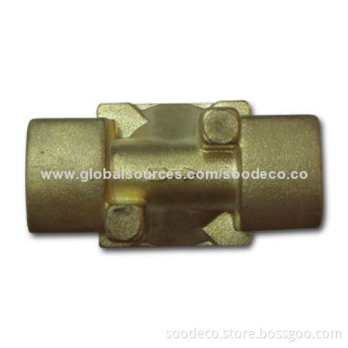 Forged Part for Valve Body, Made of Brass, Normal or CNC Machined